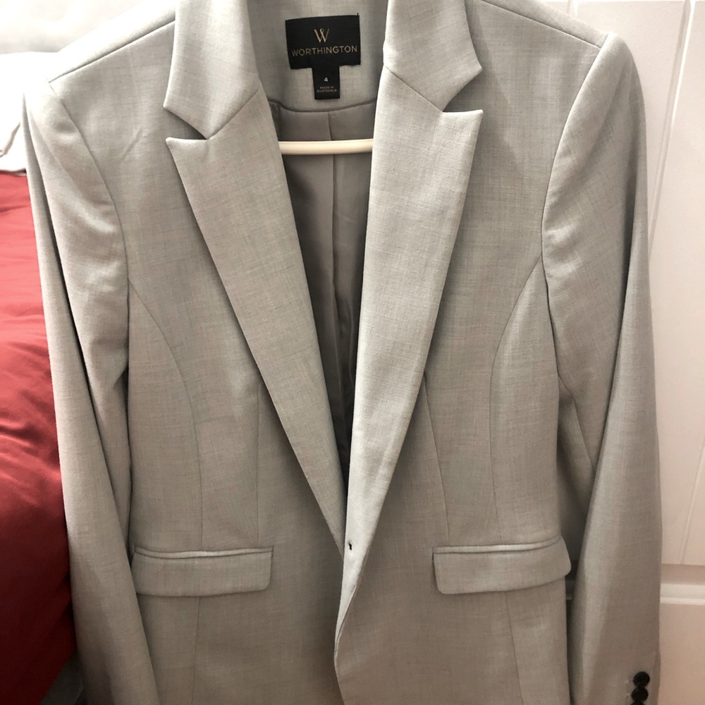 Worthington Gray blazer